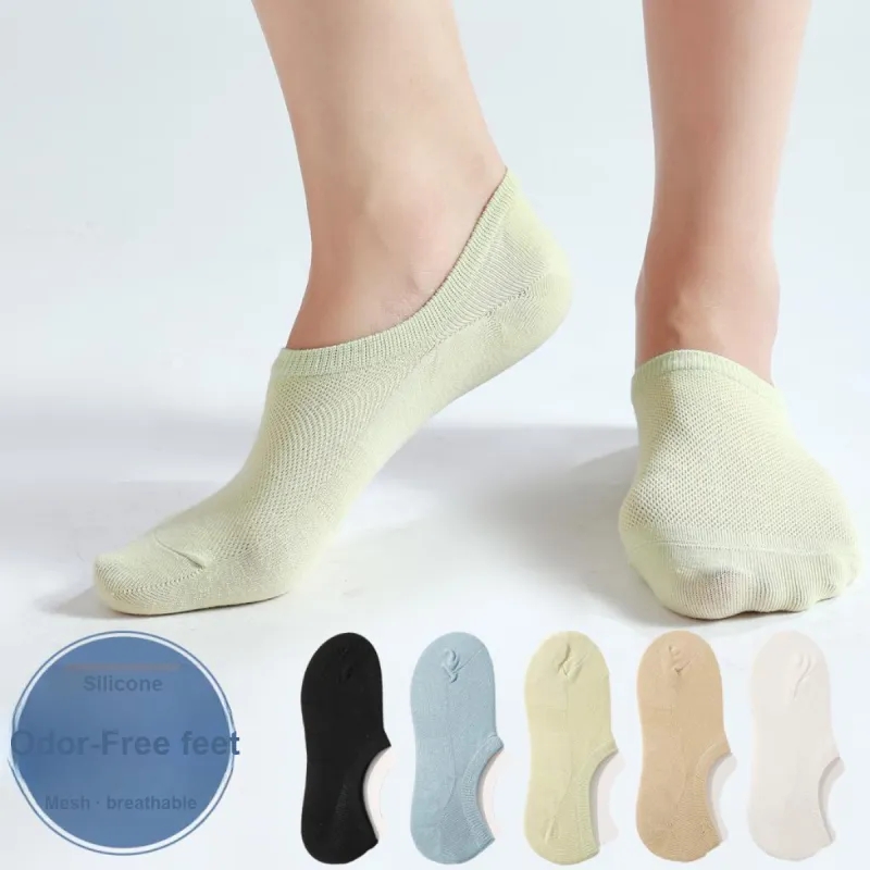 LoveEsteem No Show Socks Women's 5 Pack-2