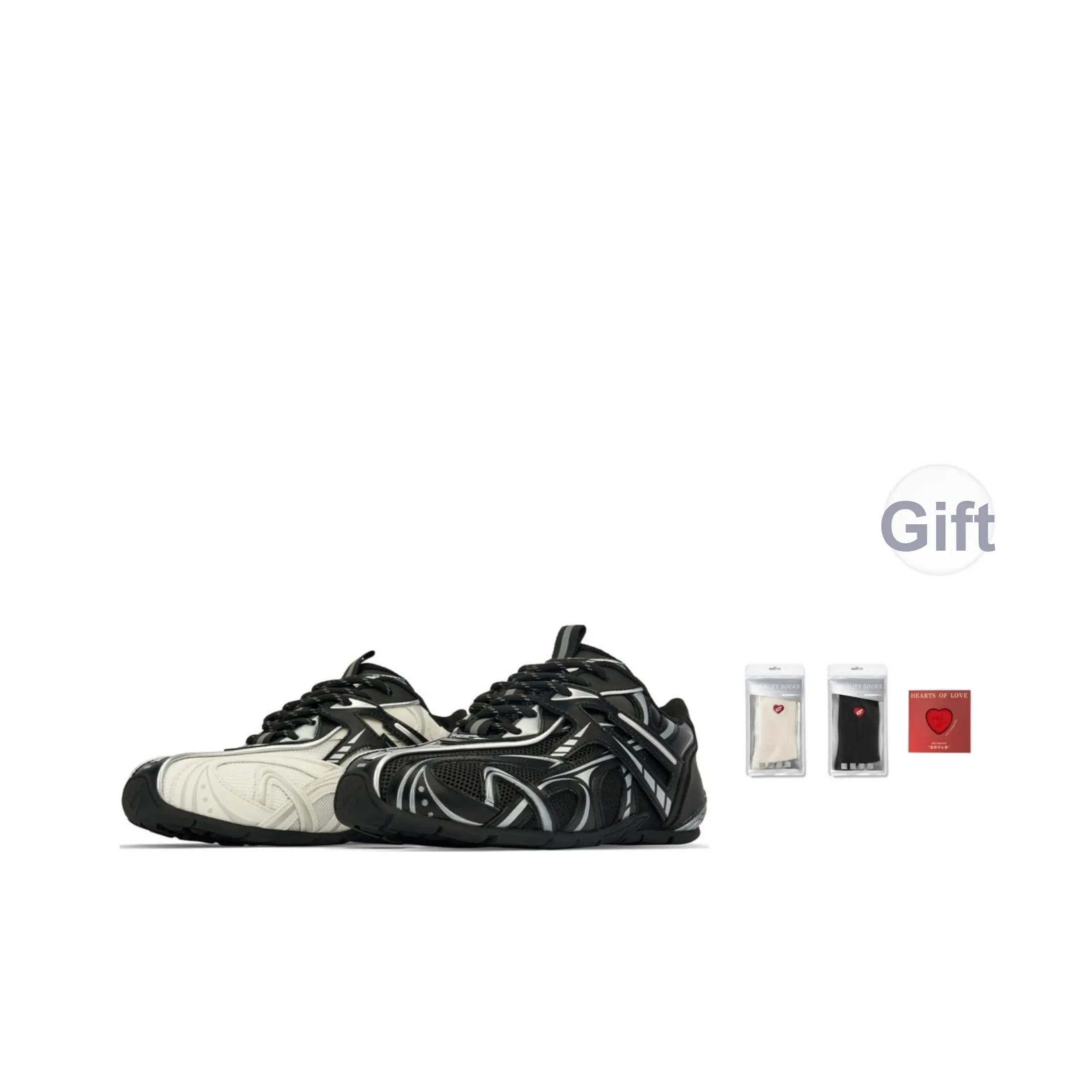 NEXT IMPULSIVE Низкий топ Повседневная обувь Унисекс Черный Белый