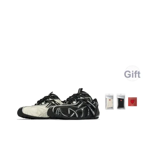 NEXT IMPULSIVE Низкий топ Повседневная обувь Унисекс Черный Белый