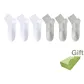 6 Pack[White 3+Gray 3]