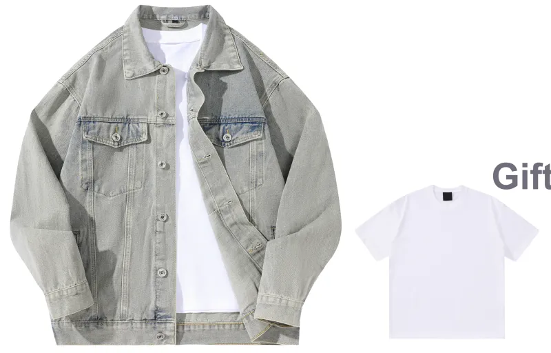 A.X.S.K x Lost N Forbidden Denim Jacket Unisex-19