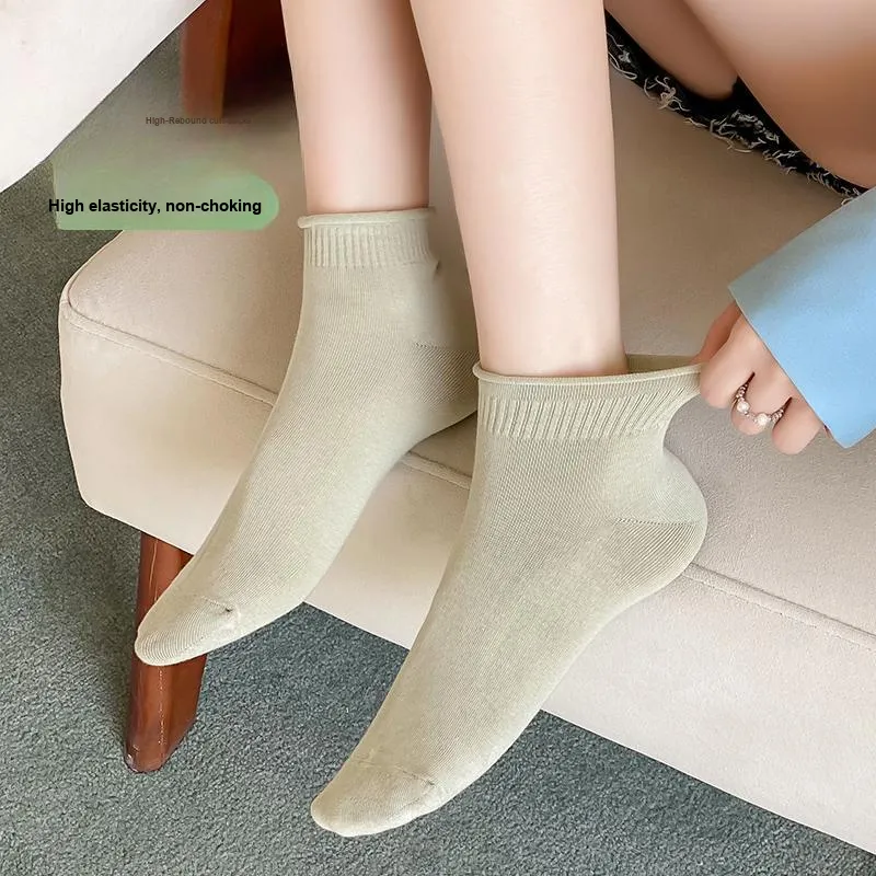 XIA.WA.ZHI.XIU Ankle Socks Women's Box 5 Pack-1