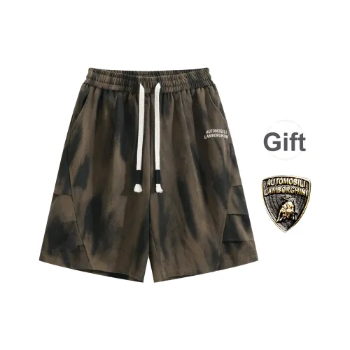 AUTOMOBILI LAMBORGHINI Повседневные шорты Унисекс