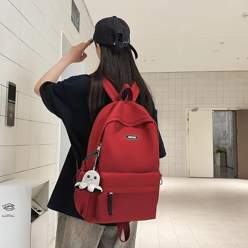 Wolfhorse Nylon Backpack Unisex Multicolor-29