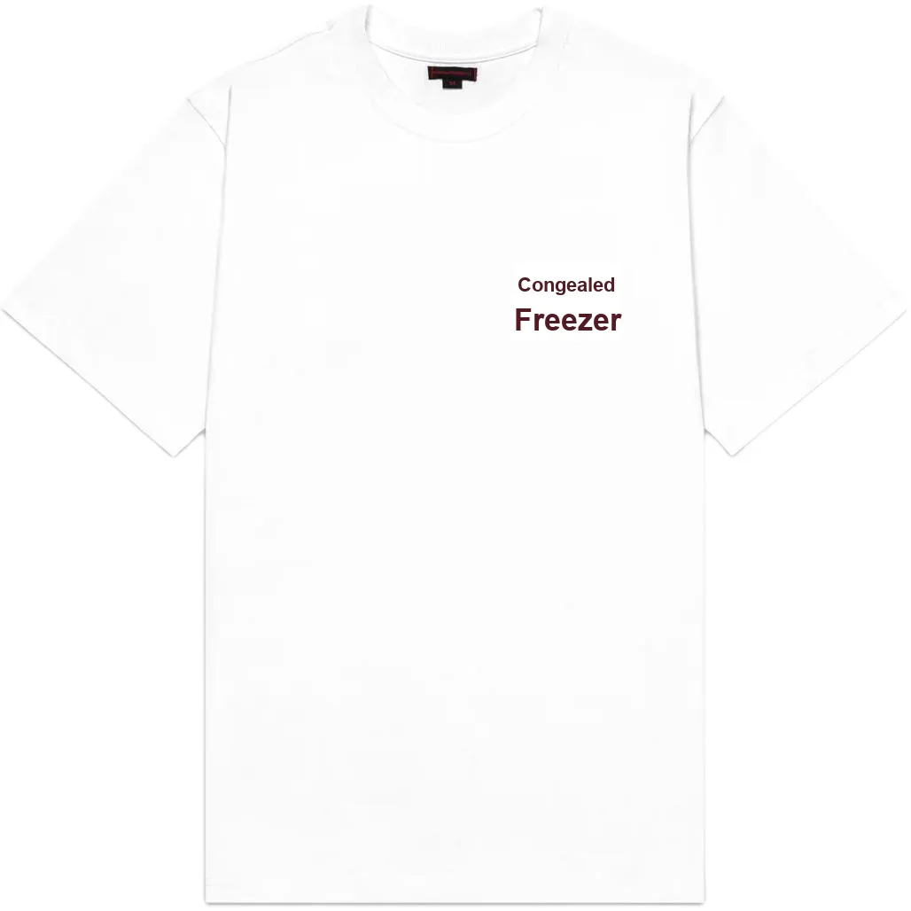 CLOT Congealed Ice Room Shanghai Limited Series T Shirts Unisex White