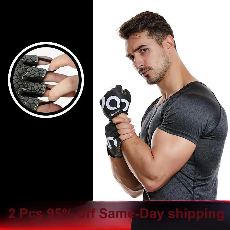 BOODUN Yoga Gym Equipment Training Anti Blister Sports Glove Protective Slip Resistant-10