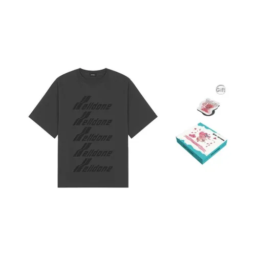 WE11DONE T-Shirt Унисекс Charcoal