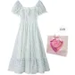 Blue Floral Dress+Box