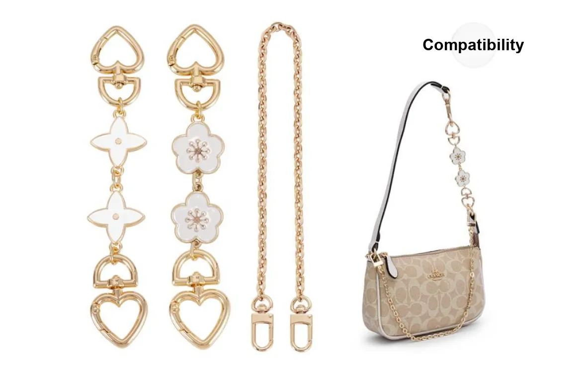 Lan Bao Fan Metal Bag Accessory Women's Sand