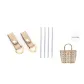 Beige Abrasion-Resistant Buckle