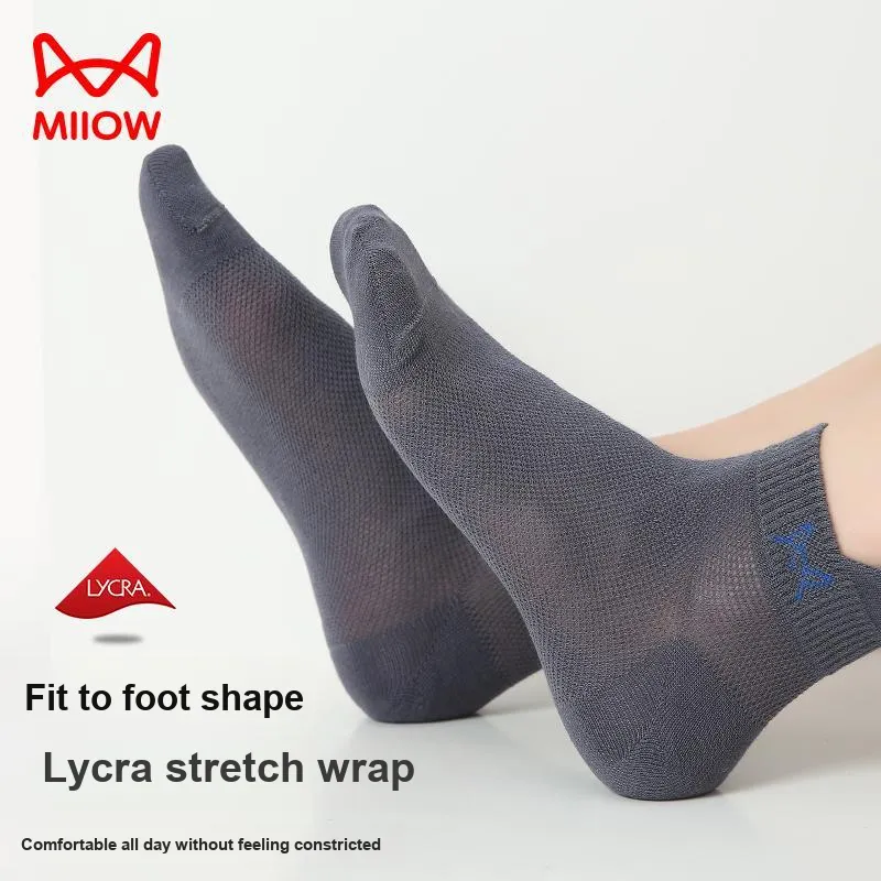 MIIOW Cool One Summer Series Ankle Socks Men's 5 Pack-37