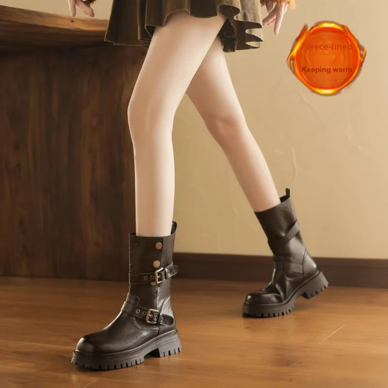 SAFIYA Ankle Boots Women's Black/Brown-11