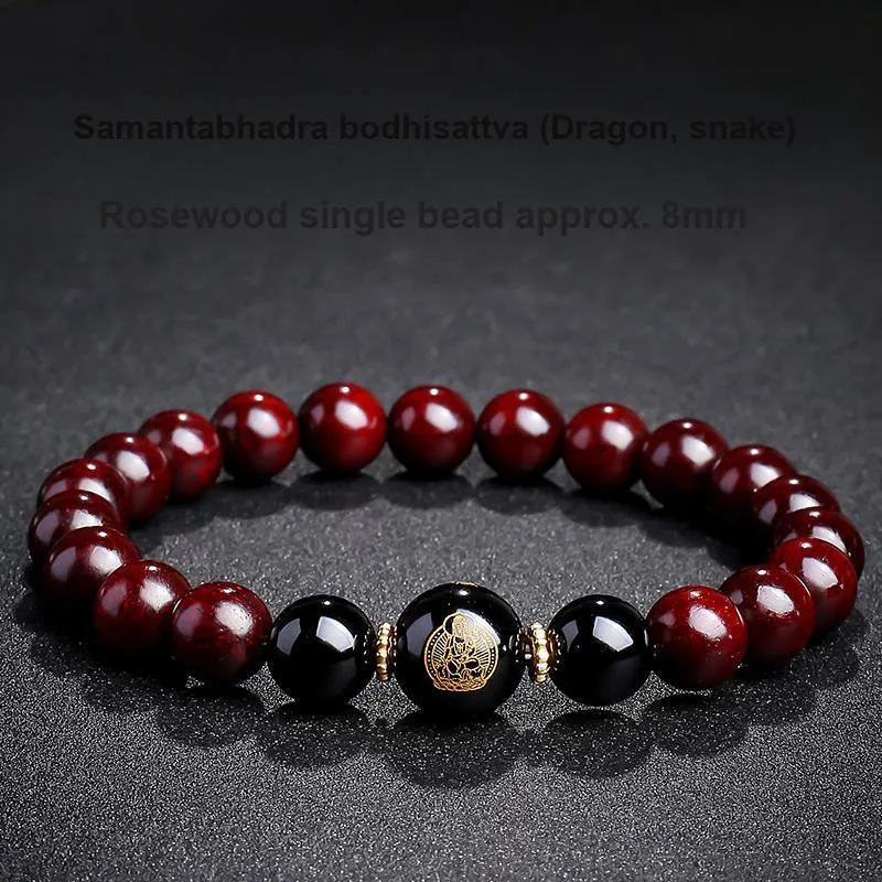 MUSHENGYUAN Rosewood Bracelets Unisex-26