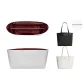 (Burgundy) City33 Waterproof Liner[Compartment Style]