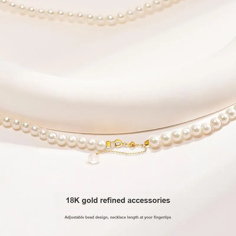 JINLIUFUJIXIANG Freshwater Pearl Necklaces Women's-6