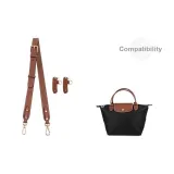 (Black) Gold-Tone Lock Adjustable 86-103cm[No Perforated Set]