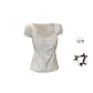 White+Bowknot Hair Tie (Comes with)