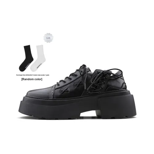 HANQIAORIJI Casual 7cm Мужской Черный