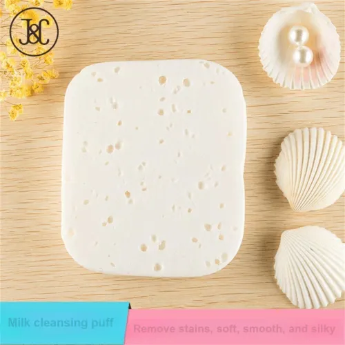 JIANYINGSHU Makeup Removal Facial Cleansing Sponge Set For Women's, Thickened Soft, Fine Texture Cleanser Tool