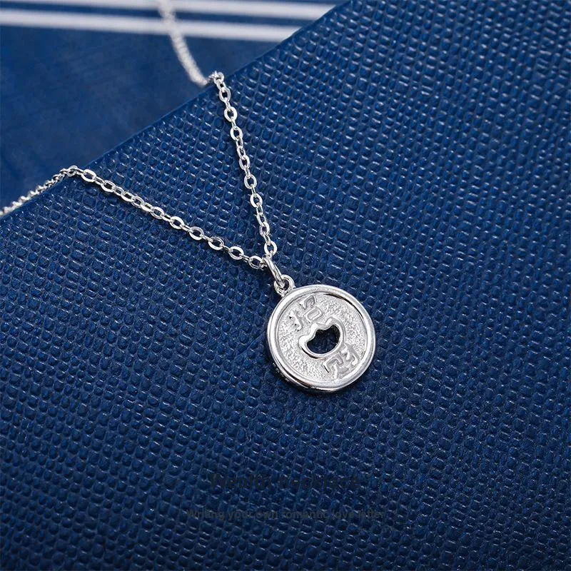 Vegetarian S925 Sterling Silver Necklaces Unisex-2