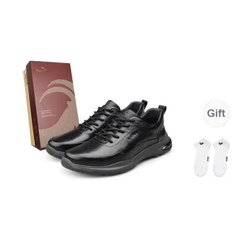BECK Slip Resistant, Abrasion Resistant, Breathable Coverage Low Top Casual Shoes Men's Black