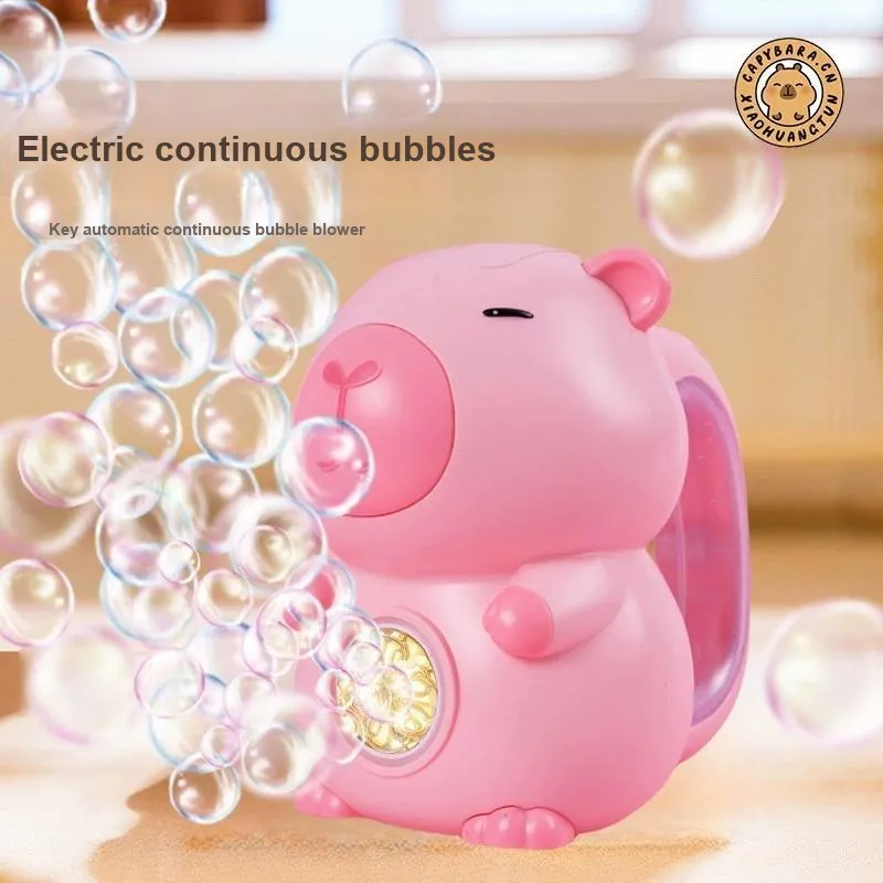 KecoSweet Cute Capybara Bubble Machines-3