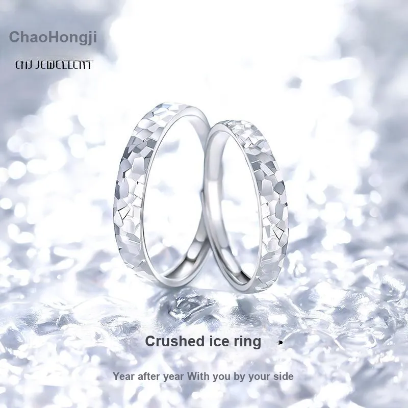 CHAOHONGJI 990 Fine Silver Rings Unisex-2