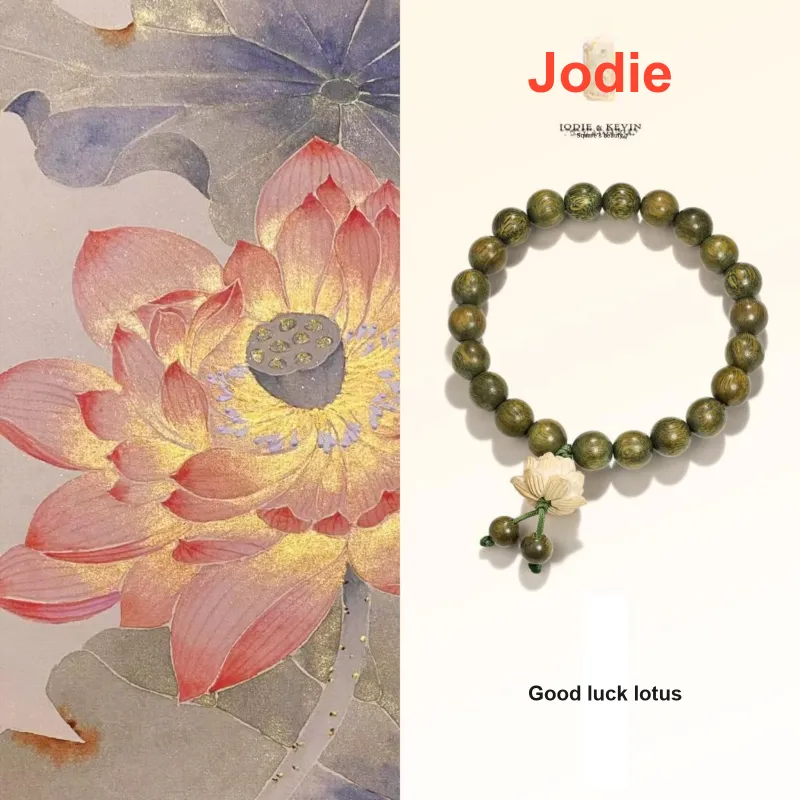 Jodie&Kevin Ebony Wooden Bracelets Unisex-4