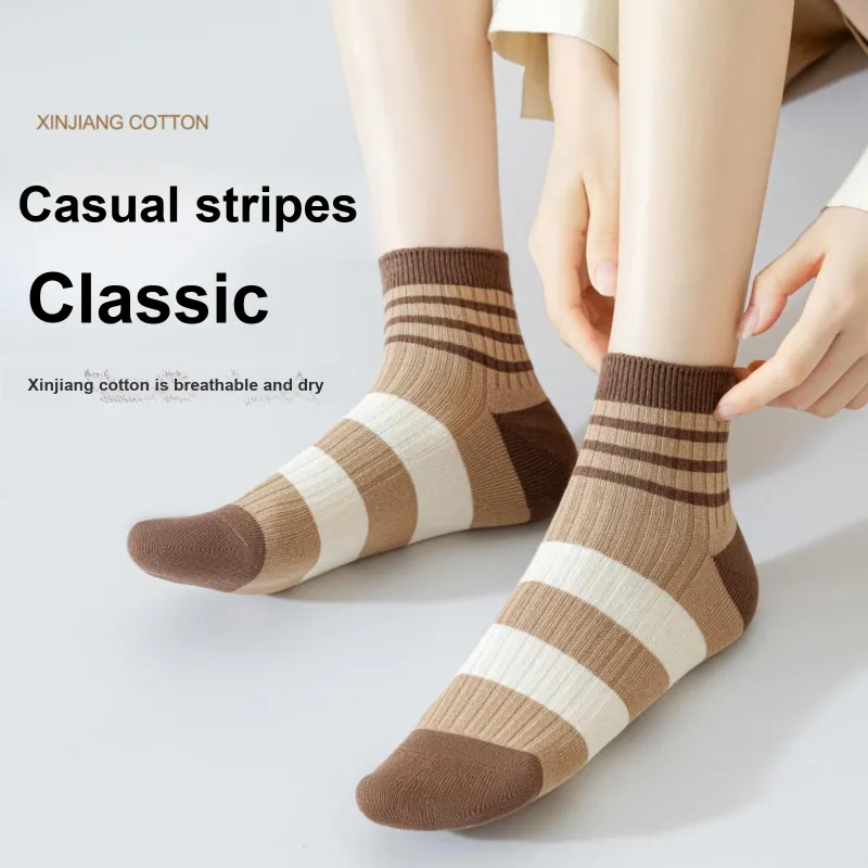 XXLLG Ankle Socks Women's 4 Pack-3