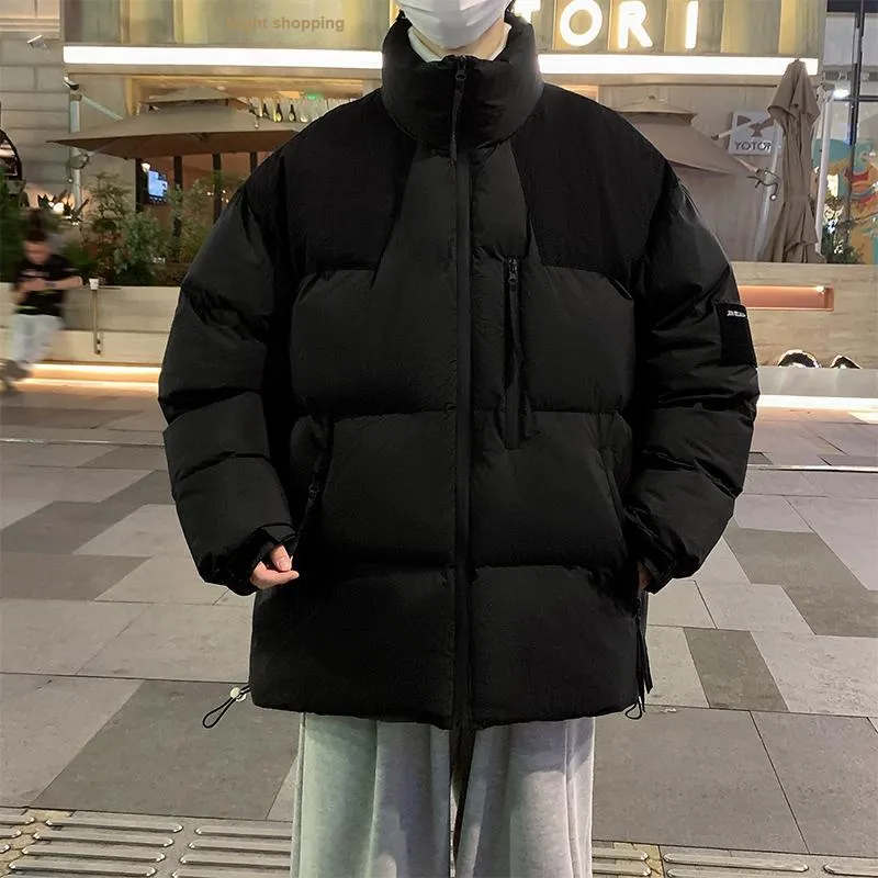 MASGLO Puffer Jacket Unisex Black-3