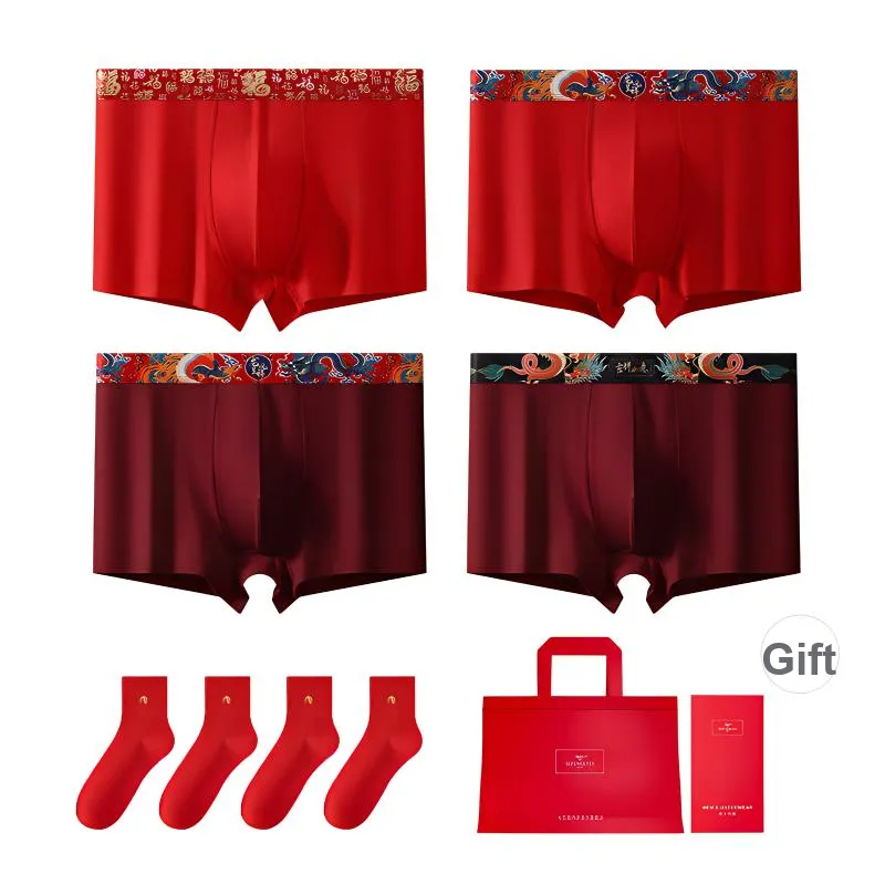 SEPTWOLVES Underpants Men's Gift Box Set Of 4-0