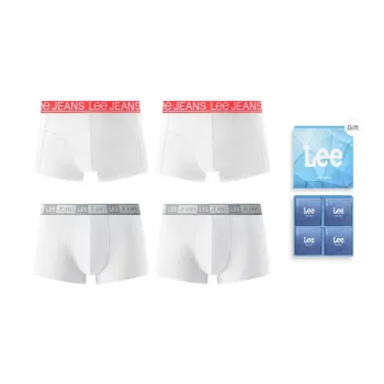 Lee Edge Color 3.0 Underwear Gift Box Men's 4 Pack
