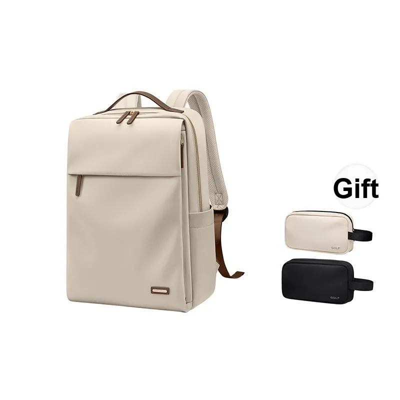 GOLF Fabric Travel Backpack 15.6 Inches Laptop Bag Students Backpack Tubas Women's Multicolor-0