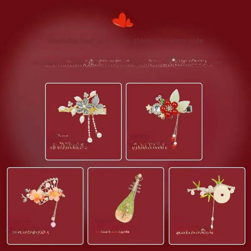 DJIN Hair Clips Women's-3