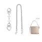 White Four-Leaf Clover Extender Chain 15cm+Decorative Chain 45cm