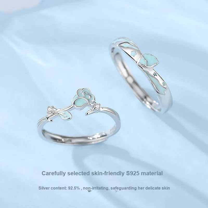 TIG 925 Sterling Silver Rings Unisex-2