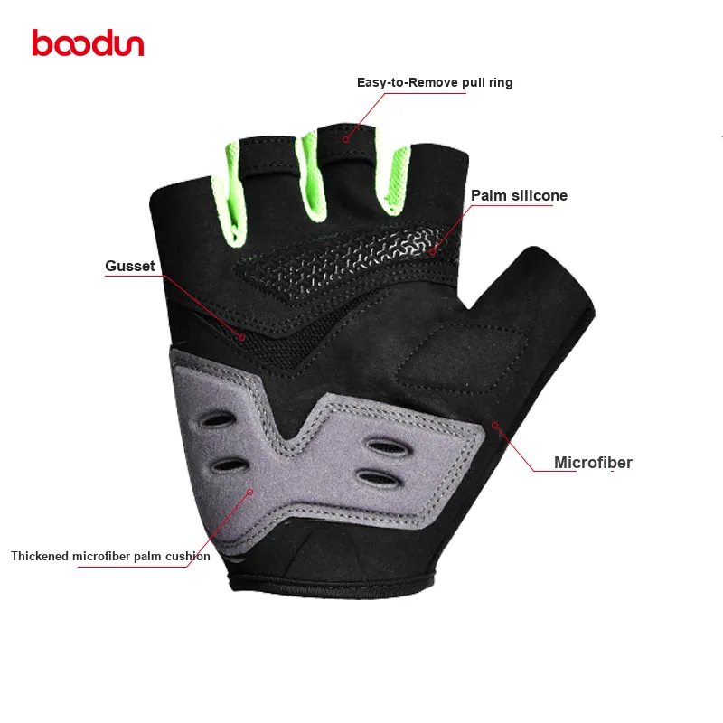 BOODUN Riding Equipment Cycling Glove Outdoor Unisex Microfiber-1