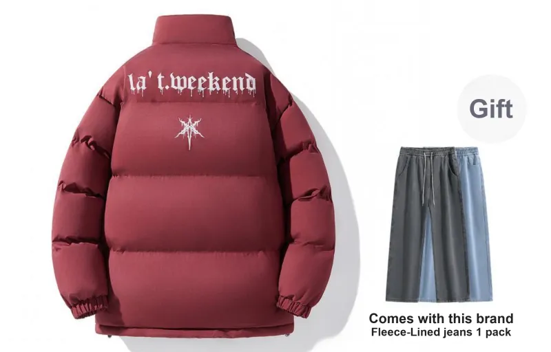 LA'T.WEEKEND Puffer Jacket Unisex-100