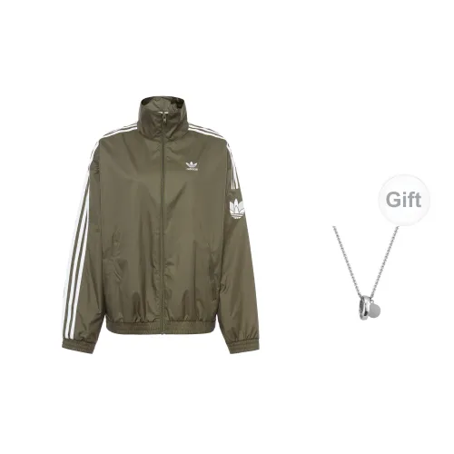 Adidas Originals Woven Firebird Jackets Unisex Green+Free Necklace