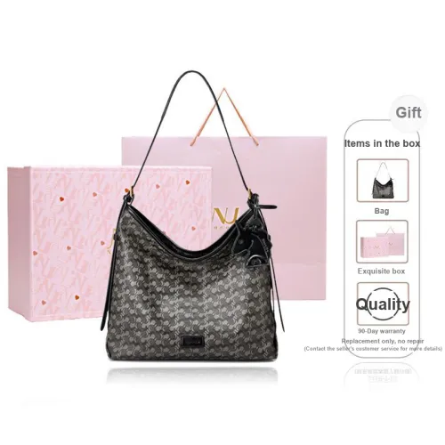 NUCELLE PVC One Shoulder Crossbody Bucket Bag Shoulder Bag Women
s Multicolor