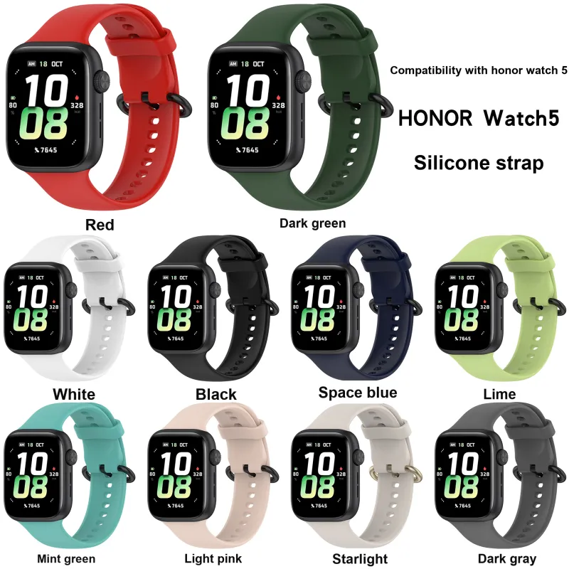 CHRROTA Huawei Compatibility Watch Band 213.6 Silicone Material-1
