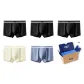 5 Pack (Black+Black+Black+Ecru+Dusty Blue)