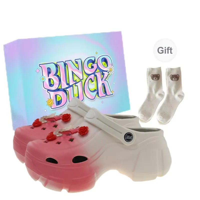 BINGO DUCK Clogs Women's-6