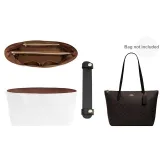 Black Zip 30 Two-Piece Set[Super-Light Liner+Pressure-Relief Shoulder Strap Pad]