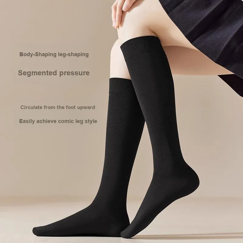 GRACEWELL Knee High Socks Women's 2 Pack-1