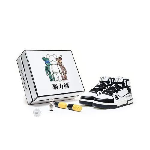 Violentbear Slip-resistant Abrasion-resistant Lightweight Coating Casual Shoes Unisex Violentbear Противоскользящий Устойчивый к истиранию Легкий покрытие Повседневная обувь Унисекс