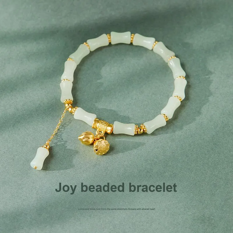 DIHUAJI Hetian Jade Bracelets Pale Greenish White Jade Women's-1