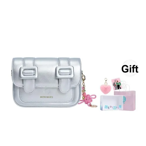 MERIMIES ПУ (полиуретан) Сумка через плечо Маленькая Женская Петух Серебряный Мерцающий Серебряный