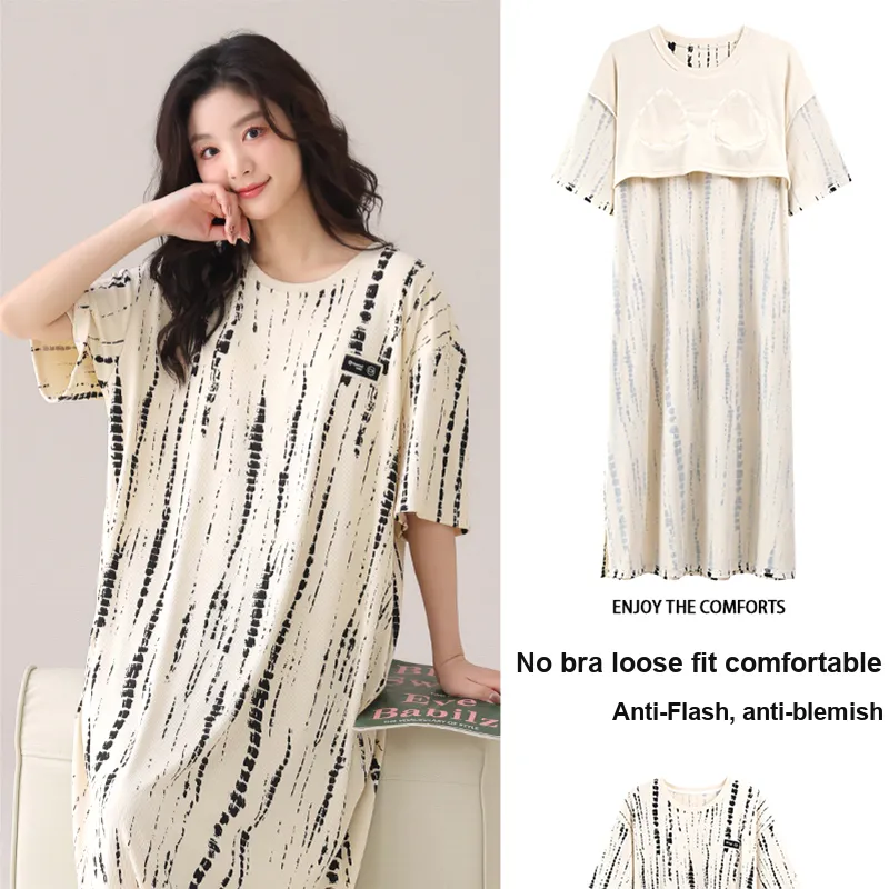 Good fortune Women's Nightgowns-4