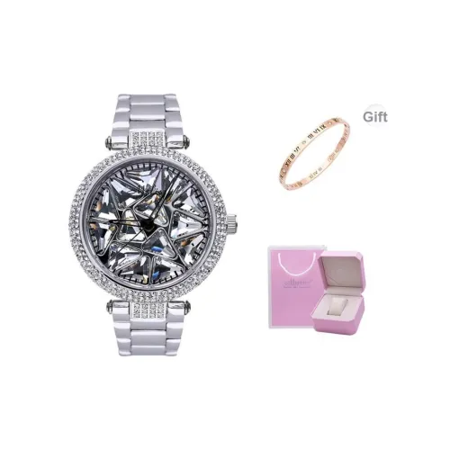 Melissa Кварцевый механизм Часы Женские Серебристый циферблат